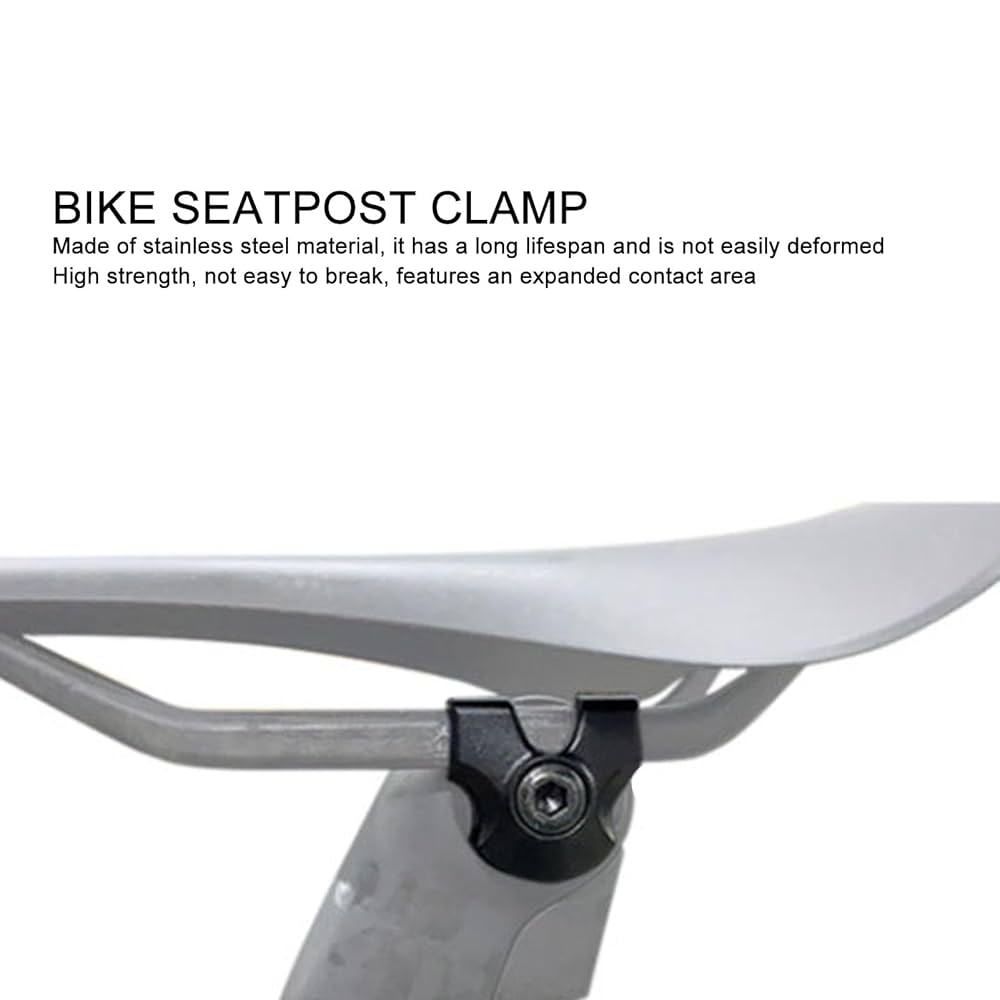 Amazon.co.jp: 自転車シートポストクランプ、ステンレス鋼 7 X